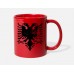 Albania Flag Shirt Albanian Eagle Red Mugs